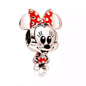 New Disney European Minnie Mouse Charm Bead 925
